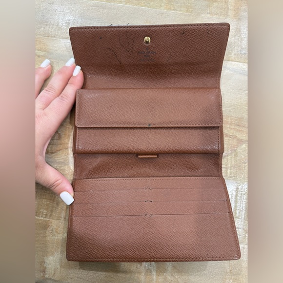 Louis Vuitton international long clutch leather wallet monogram print - Picture 10 of 16